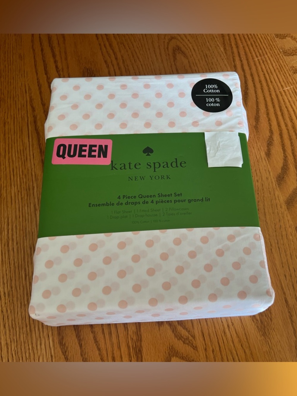 Ralph Lauren Ruby Red Sateen Queen Sheet Set